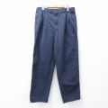 W34★古着 ドッカーズ パンツ メンズ 90年代 90s コットン USA製 紺【spe】 26feb07