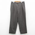 W34★古着 ビューグルボーイ パンツ メンズ 90年代 90s 濃グレー 26feb07