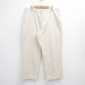 W38★古着 エルエルビーン スラックス パンツ メンズ 90年代 90s 薄ベージュ【spe】 26feb13