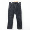 W35★古着 ギャップ GAP ジーンズ メンズ ヒゲ コットン 黒 26feb14