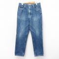 エルエルビーン 00s ジーンズ ヒゲ ネイビー W33 | 古着