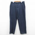 W36★古着 ブルックスブラザーズ ブランド パンツ メンズ 紺 26feb16