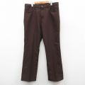 W38★古着 リーバイス Levis 517 ランチャー パンツ メンズ ブーツカット こげ茶【spe】 26feb16