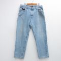 W36★古着 ラルフローレン チャップス ジーンズ メンズ 90年代 90s コットン 薄紺 デニム 26feb26