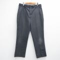 W36★古着 ワーク パンツ メンズ 90年代 90s USA製 濃グレー 26feb26