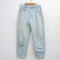 W32★古着 リーバイス Levis 560 ジーンズ メンズ 90年代 90s コットン USA製 薄紺 デニム 26feb27