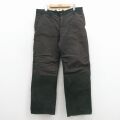 W34★古着 ハンティング パンツ メンズ 80年代 80s USA製 タロン 濃緑他【spe】 26mar05