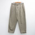 W34★古着 ノーティカ ブランド パンツ メンズ 90年代 90s ワンポイントロゴ コットン 濃ベージュ系 26mar07
