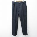 W34★古着 ラスラー ランチャー パンツ メンズ 80年代 80s USA製 黒 26mar07