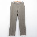 W32★古着 リーバイス Levis アクション スラックス パンツ メンズ 80年代 80s スタプレ 濃ベージュ【spe】 26mar07