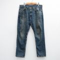 W35★古着 リーバイス Levis 511 ジーンズ メンズ ヒゲ 紺 デニム 26mar11