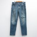 W34★古着 リーバイス Levis 541 ジーンズ メンズ ヒゲ 紺 デニム 26mar11