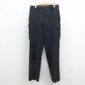 W33★古着 ブラウアー Blauer カーゴ パンツ メンズ 黒 26mar10