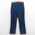 W31★古着 ラングラー ジーンズ メンズ コットン 紺 デニム 26mar12