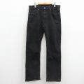W34★古着 リーバイス Levis 559 ジーンズ メンズ 黒 26mar12