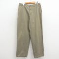W34★古着 コロンビア パンツ メンズ 00年代 00s ダック地 コットン ベージュ 26mar13