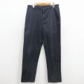 W34★古着 エルエルビーン パンツ メンズ 00年代 00s コットン 黒 26mar13
