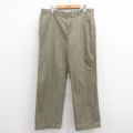 W34★古着 エルエルビーン パンツ メンズ 00年代 00s コットン ベージュ他 26mar13