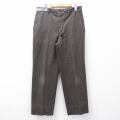 W33★古着 レッドキャップ ワーク パンツ メンズ 90年代 90s USA製 茶 26mar14