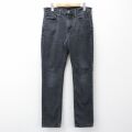 W32★古着 リーバイス Levis 511 ジーンズ メンズ ヒゲ 黒 デニム【spe】 26mar16