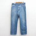 W33★古着 ラングラー ジーンズ メンズ 90年代 90s コットン USA製  26mar16