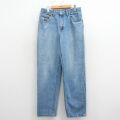W31★古着 ジーンズ メンズ 90年代 90s コットン USA製 紺 デニム 26mar17