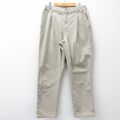 W34★古着 エルエルビーン パンツ メンズ 90年代 90s コットン ベージュ 内側フランネル【spe】 26mar18