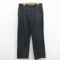 W36★古着 ディッキーズ ワーク パンツ メンズ 黒 26mar24