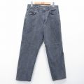 W31★古着 ラングラー ジーンズ メンズ 90年代 90s コットン USA製 黒 デニム【spe】 26mar27