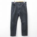 W33★古着 リーバイス Levis 502 ジーンズ メンズ 黒 デニム 26mar28