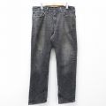 W35★古着 リーバイス Levis 505 ジーンズ メンズ コットン 黒 デニム 26mar28
