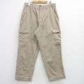 ベーシックエディションズ カーゴパンツ ベージュ W34 | 古着