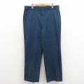W38★古着 ディッキーズ ワーク パンツ メンズ 90年代 90s タロン 紺 26apr06