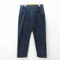 W36★古着 ラングラー ジーンズ メンズ 90年代 90s コットン USA製 濃紺 デニム 26apr09