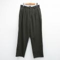 W30★古着 ビューグルボーイ パンツ メンズ 90年代 90s 深緑 26apr13
