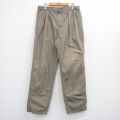 W34★古着 ラルフローレン ブランド チノ パンツ チノパン メンズ 90年代 90s ワンポイントロゴ コットン USA製 ベージュ系【spe】 26apr23