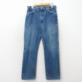 W30★古着 ラングラー ジーンズ メンズ 90年代 90s コットン USA製 紺 デニム 26apr23