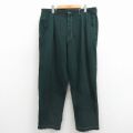 W37★古着 ラルフローレン チノ パンツ チノパン メンズ 90年代 90s ANDREW コットン 緑 26apr30