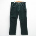 リーバイス514 パンツ グリーン W37 | 古着