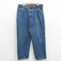 W36★古着 ジーンズ メンズ コットン 紺 デニム 26may11