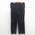 W38★古着 ディッキーズ ワーク パンツ メンズ ブラック 26may18