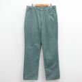 W33★古着 ラスラー ジーンズ メンズ 80年代 80s USA製 タロン グリーン デニム【spe】 26may22