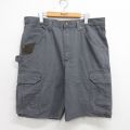 Wrangler ショートペインターカーゴパンツ ダック地 グレー W37 | 古着