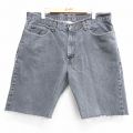 FADED GLORY ショートパンツ デニム ブラック W37 | 古着