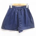 W26★古着 ビンテージ ミリタリー ショート イージー パンツ ショーツ メンズ 60年代 60s WEST POINT 紺 ネイビー 【spe】 25apr04 中古 ボトムス 短パン ショーパン