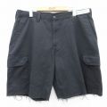 CiNTAS ショートカーゴパンツ ブラック W37 | 古着