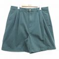 トミーヒルフィガー 90s ショートチノパンツ グリーン W37 | 古着