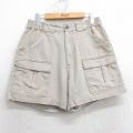 カベラス 00s ショートパンツ ダック地 ベージュ W30 | 古着
