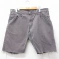 リーバイス514 ショートパンツ グレー W36 | 古着