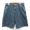 【50%OFF】Wrangler ショートペインターパンツ ネイビー W37 | 古着